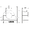 Transformateur de courant 0-100 A, sortie 0-10 V
