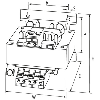Transfo. cont. isol. MST 2500VA IN: 208-550VAC OUT:2x115VAC