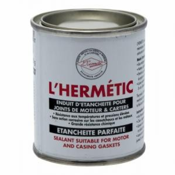 Pâte d'étanchéité pour joints et raccord L'hermetic  "710084" de 125 grs-Lire la description