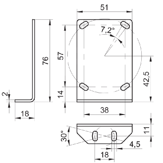 Equerre de fixation OxDM 20-Lire la description