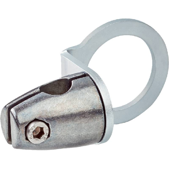 Equerre de fixation sur tube et plaque N10 pour support M30-Lire la description