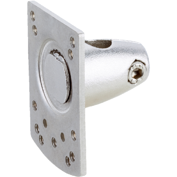 Equerre de fixation sur tube 12-20mm, W160/4S-3V inox/11-2/12-3/250-Lire la description