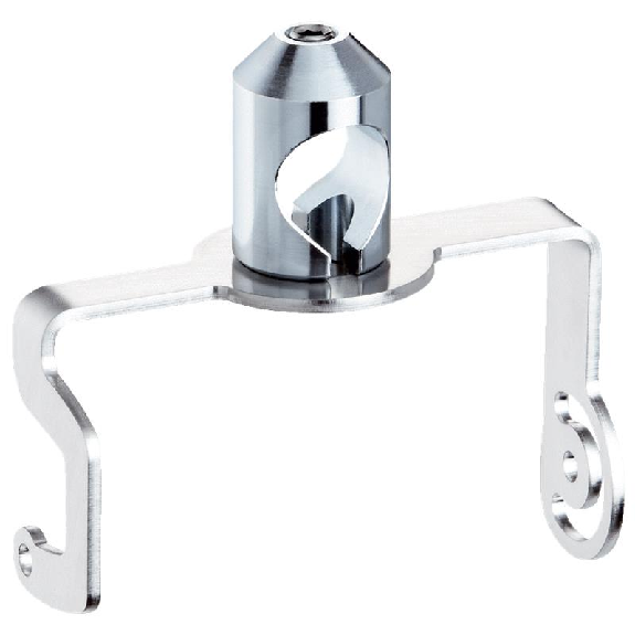 Equerre en L pour fixation sur tubes Ø12mm à 20mm pour CLV630 à 650-Lire la description