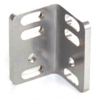 Equerre de fixation inox SUS304 pour E3S-DB, depuis la base en L ±20°-Lire la description
