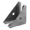 Equerre 40, 2 côtés aluminium