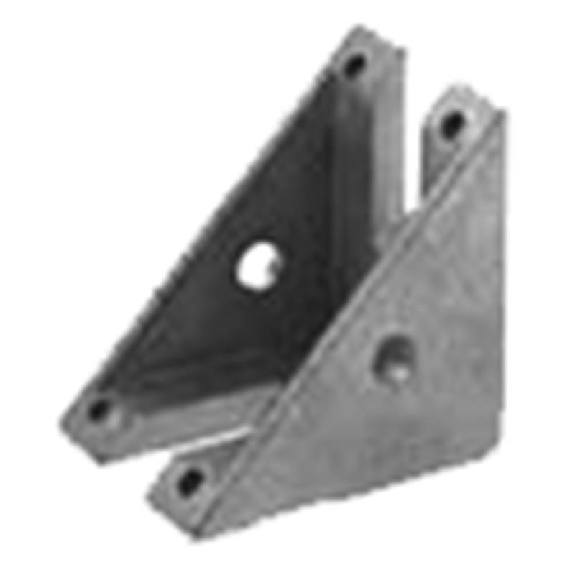 Equerre 40, 2 côtés aluminium-Lire la description
