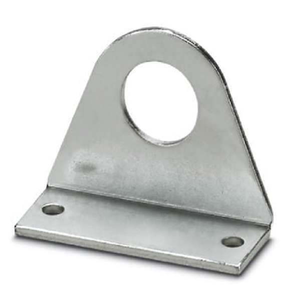 Équerre de fixation pour tubes de protection, à fixer avec deux vis-Lire la description