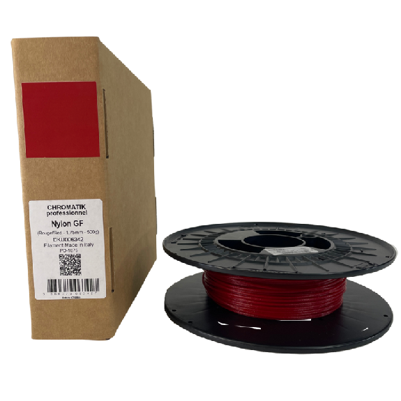 Chromatik Professionnel - PA12-GF Rouge 500g - Filament 1.75mm-Lire la description