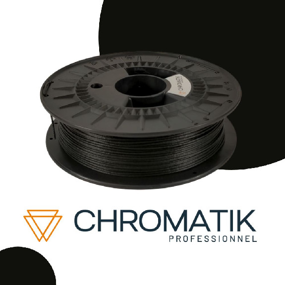 Chromatik Professionnel - PA12-GF Noir 500g - Filament 1.75mm-Lire la description