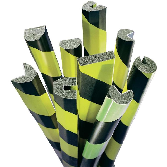 Mousse de protection Morion, Rect 60x20mm, Perçage, lg 1m, J/N-Lire la description