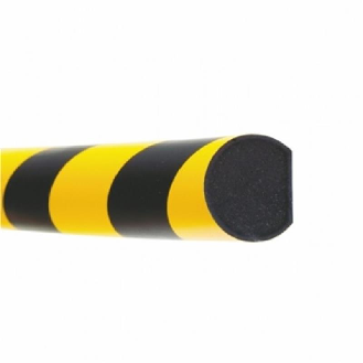 Mousse de protection Morion, Rond 40/32mm, Autocollant, lg 1m, J/N-Lire la description