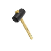 Maillet caoutchouc manche frêne  "0367900201" de 90 m/m