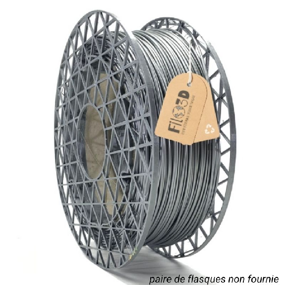 Filo3D - PLA Argent 500g - Filament 1.75mm-Lire la description