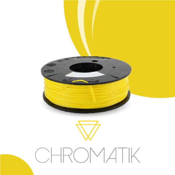 Chromatik - PLA Jaune Citron 750g - Filament 1.75mm-Lire la description