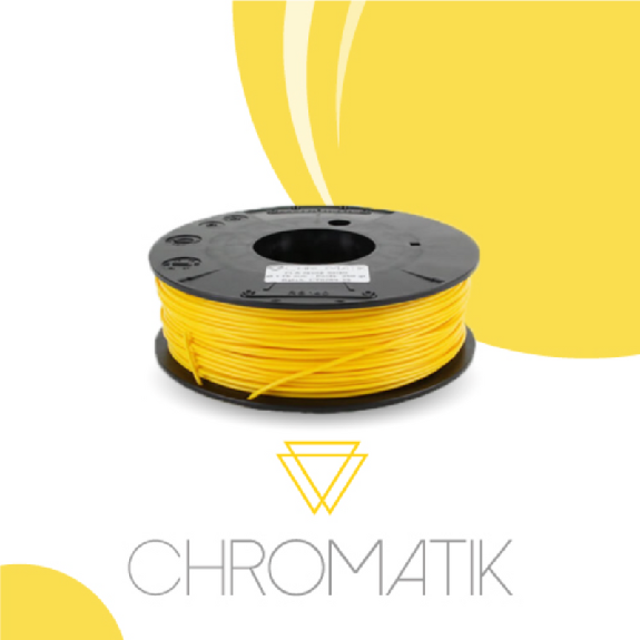 Chromatik - PLA Jaune Soleil 750g - Filament 1.75mm-Lire la description