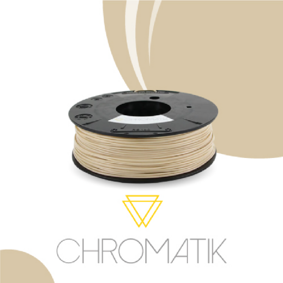 Chromatik - PLA Crème 750g - Filament 1.75mm-Lire la description