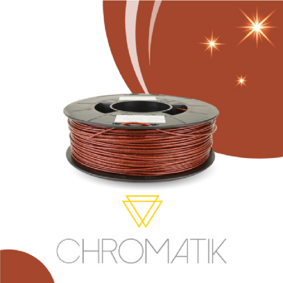 Chromatik - PLA Rouge 750g - Filament 1.75mm-Lire la description