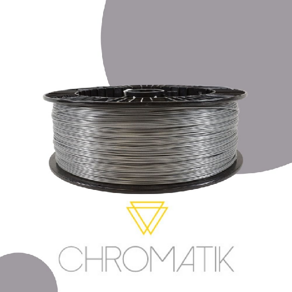 Chromatik - PLA Argent Perle 2200g - Filament 1.75mm-Lire la description
