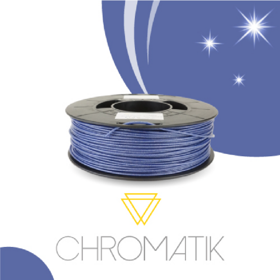 Chromatik - PLA Bleu 750g - Filament 1.75mm-Lire la description
