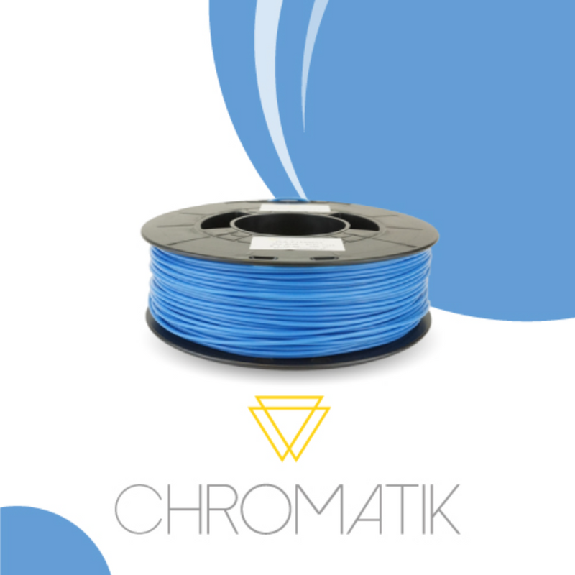 Chromatik - PLA Bleu Ciel 750g - Filament 1.75mm-Lire la description