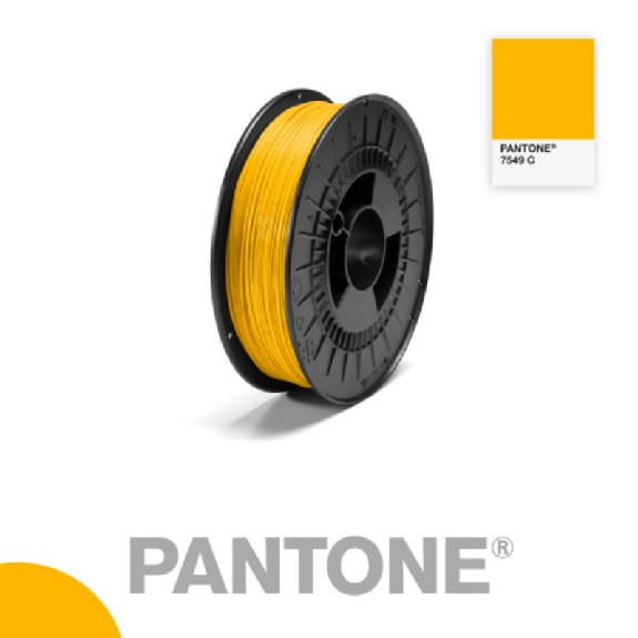 Pantone - PLA Jaune D'Oeuf 750g - Filament 1.75mm-Lire la description