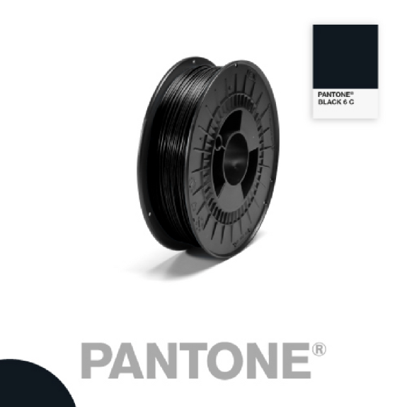 Pantone - PLA Noir 750g - Filament 1.75mm-Lire la description