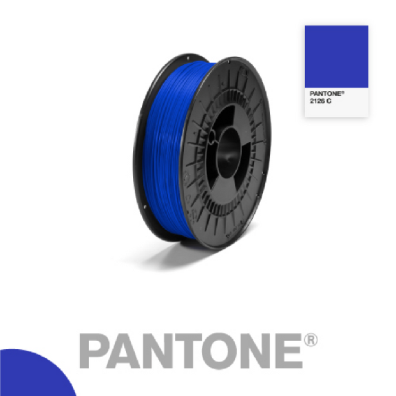 Pantone - PLA Bleu Fluo Translucide 750g - Filament 1.75mm-Lire la description