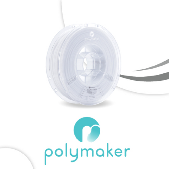 Filament PolyMax PLA 1.75mm - Blanc-Lire la description