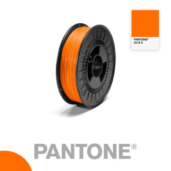 Pantone - PLA Orange 750g - Filament 1.75mm-Lire la description