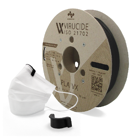 Filament Nanovia PLA VX 0.5kg 1.75mm Noir-Lire la description