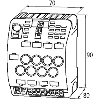 Disjoncteur intelligent 8 canaux 250V max. 40A Fuse (sans fusibles)