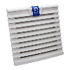 Filtre de sortie RAL 7035 148,5x148,5x24mm (LxHxP)