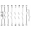 Module d'extension 5NO+1NF, bornes à vis