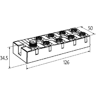 Cube67 Module compact d'E/S, IP67, Système Cube 6 pôles, DI16 C-Lire la description