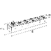 Cube67 Module d'extension d'E/S, IP67, DIO8 - 0.5 A (E) - 8× M8