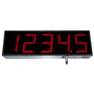 Afficheur num. 2dgt 180mm BCD 1 face IP65 100-240Vac-Lire la description