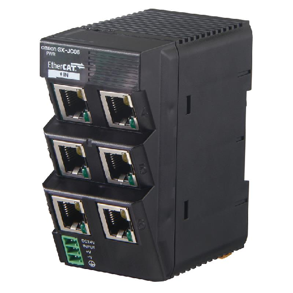 Esclave de jonction EtherCAT 6 ports, pour réseau EtherCAT Esclave de jonction EtherCAT 6 ports, pour réseau EtherCAT-Lire la description