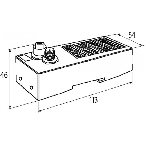 Cube 67 Module d'extension d'E/S, IP20, DIO8/DI8 - (E) TB-Rail Cube 67 Module d'extension d'E/S, IP20, DIO8/DI8 - (E) TB-Rail-Lire la description