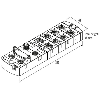 IMPACT67 Module PROFINET / IO-Link, PN DIO8 IOL8 M12L 5P
