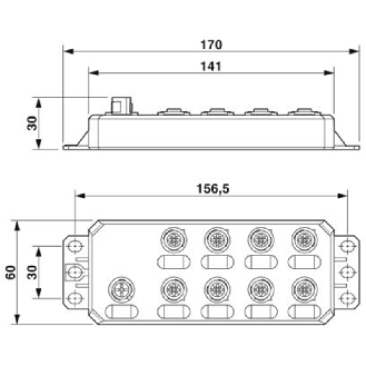 Système d'entrées TOR, un port IO-Link A et 16 entrées, 24 V DC-Lire la description