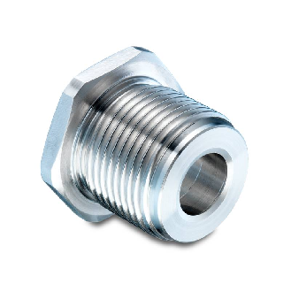 Adaptateur fileté standard G1B / G1/2B hygiénique AISI 316L (1.4404)-Lire la description