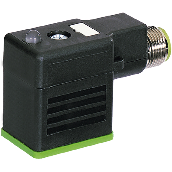 Adaptateur EV Forme BI 11mm 125VAC/DC / M12A Mâle 3P arrière-Lire la description