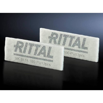 Cartouches filtrantes 264x95x17mm (LxHxP) G3 3138/39/40 (12 pièces)-Lire la description