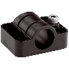 Bride de fixation inox V4A pour capteurs cylindriques filetés M18