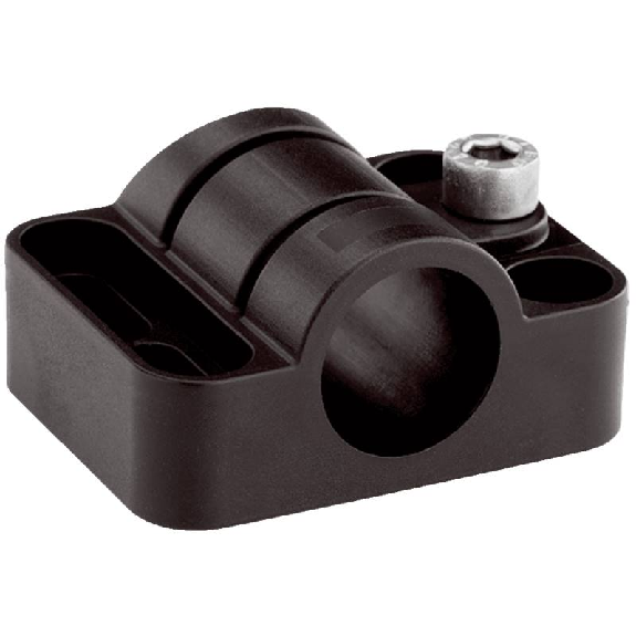 Bride de fixation inox V4A pour capteurs cylindriques filetés M18-Lire la description