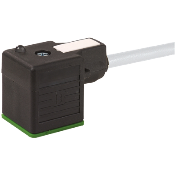 Connect. EV Forme A 18mm 24V LED; PVC 3x0,75 Gris 3m Connect. EV Forme A 18mm 24V LED; PVC 3x0,75 Gris 3m-Lire la description