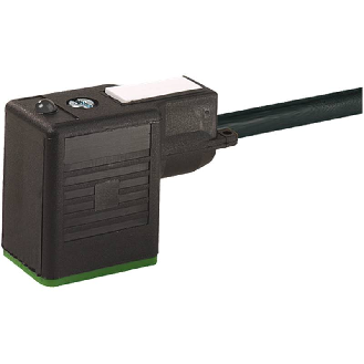Connect. Forme BI 11mm 24V LED Câble PVC 3x0.75 Noir 5m-Lire la description