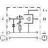 Connect. EV Forme A 18mm 12-30Vdc LED+Amplificateur 2P+T M16x1.5