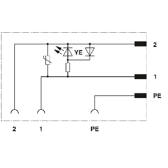 Connect. EV Forme A 18mm 24V LED+ATP / PG9-Lire la description