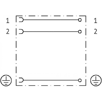 Connecteur EV Forme C 8mm 230V 2P+T, M16x1,5-Lire la description